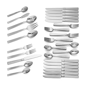 Reed & Barton 0 Crescendo II 65-Piece Flatware Set, Silver