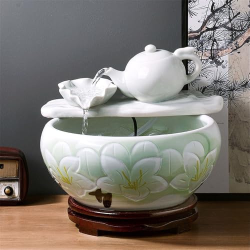Fontaine de table moyenne pour bureau et maison - Décoration zen
