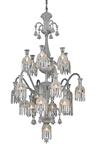 Elegant Lighting 8913G39C/EC Majestic Collection 13-Light Large Hanging Fixture with