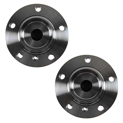 Image of TRQ 2 Piece Front Wheel Bearing & Hub Assembly Set Compatible with 2002-2005 BMW 745i 745Li 2006-2008 750i 750Li 2004-2006 760i 2003-2008 760Li 2007-2008 Alpina B7