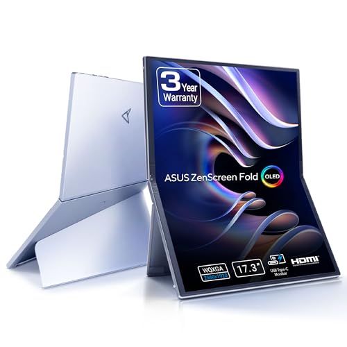 Amazon.co.jp: ASUS 有機EL 折りたたみ式ポータブルモニター ZenScreen