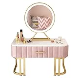 【Idée cadeau parfaite】Le design élégant et les caractéristiques pratiques de cette coiffeuse en font une excellente surprise pour votre femme, votre fille ou votre mère. C'est le complément parfait à n'importe quelle chambre, appartement ou baie vitrée