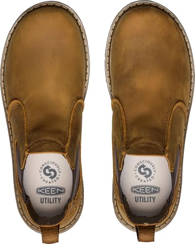 Image of KEEN Utility Men's San Jose Chelsea Soft Toe 90 Degree Heel Pull On Work Boots