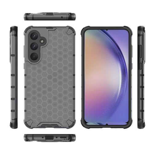 Image of Glasgow Back Case Cover Compatible with [ Samsung Galaxy A35 5G ] (Stylish Design) - Black