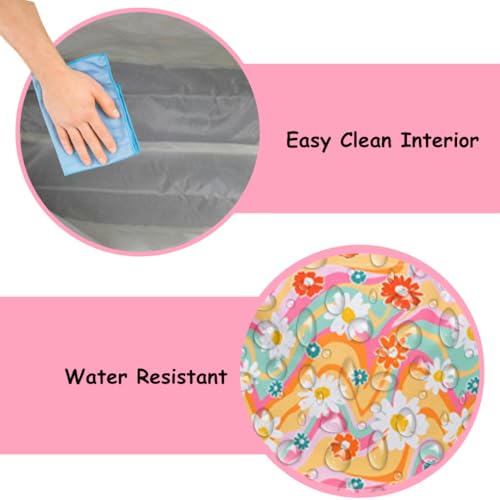 Image of NGIL Medium Top Zipper Closure Canvas Tote Bag with Attached Matching Coin Purse For Moms and Nurses