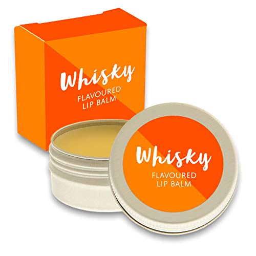 Huxters Whisky Flavour lip balm – Whiskey Gifts for men – whiskey gift sets for men – Birthday gifts for him – mens gifts – stocking fillers under 5 pounds. Beeswax Lip Balm