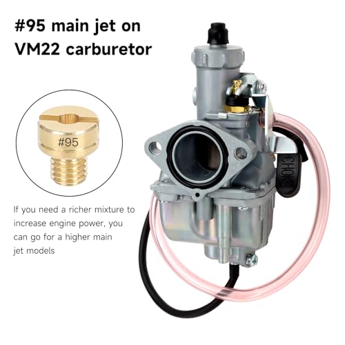 Image of FVRITO Mini Bike 212 Carburetor VM22 Carb Kit for Predator 212cc 196cc 224cc Coleman CT200U BT200X CT200U-EX RB200 KT196 Go Kart Massimo Baja Warrior Heat MB200 Performance Parts Stage 1 Kit Rainbow