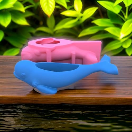 Moule bougie dauphin en silicone pour fabriquer des cadeaux DIY