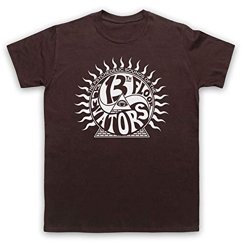 Photo de The 13Th Floor Elevators Psychedelic Rock T-Shirt Adults Chocolate L