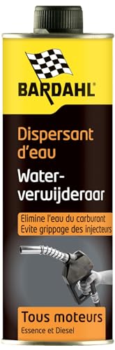 Bardahl 1082 DISPERSANT D’Eau Essence & Diesel, Flacon de 300 mL
