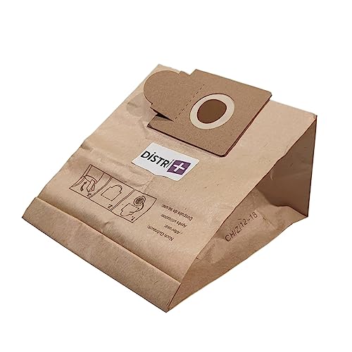Distri+ - Sac aspirateur Compatible avec AKA EIO 1400ELECT, BS48, BS55/3, DOMATIC, Vision - CHROMEX...