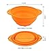 Jovilife Collapsible Mixing Bowl, Silicone Mixing Bowl Large, Collapsible bowl for camping(9 Cups/71oz)