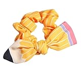 Teacher Outfits for Women, Back to School Teacher Gifts,First Day of School Teacher Supplies Hair Bows Headband Hair Clips Accessories, Pencil Hair Ties Hairband for Women