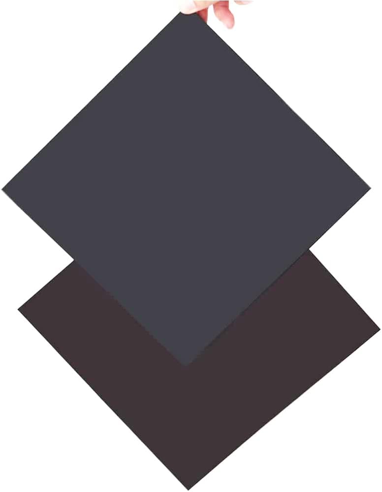 3D Printer Build Surface 220x220 mm Magnetic Bed for Anet A8 WanHao i3 Anti-warping Detachable Square Black Eewolf