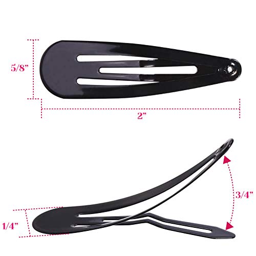 Anezus SHC-01 Snap Hair Clips Hair Barrettes thumb #3