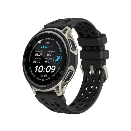 Amazfit Cheetah 2 Pro 48mm GPS Lauf-Smartwatch, 1,32" AMOLED-Display, Saphirglas, Titan-Gehäuse, 32GB, 20 T Akkulaufzeit, 5 ATM, NFC, Taschenlampe, Offline-Karten, 170+ Sportmodi für Android & iPhone