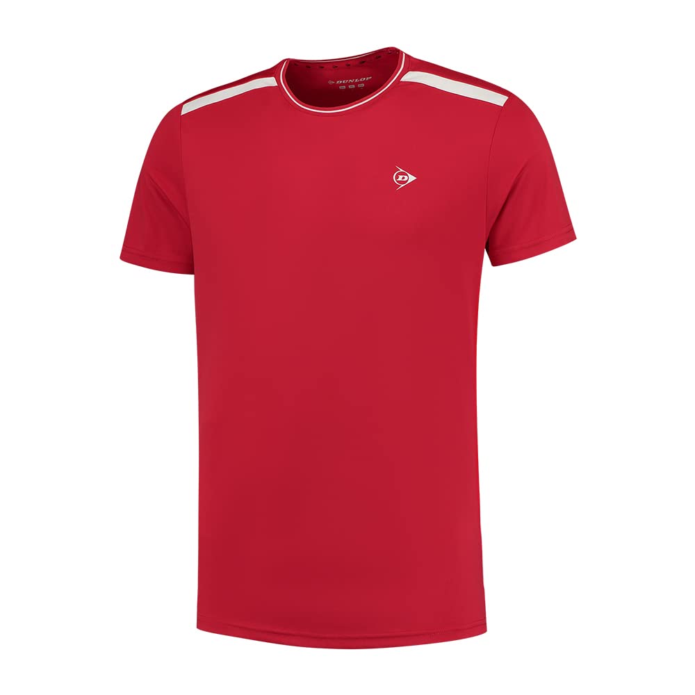 DUNLOP Club Boys Crew Tee Tennis Shirt Bambini e Ragazzi
