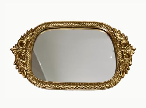 Deng YH Gold Mirror Tray| 12.5