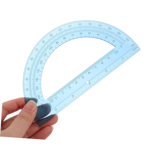 EXCEART 5 Unidades Transferidor Ferramenta De Desenho Material Escolar Ferramenta De Ângulo Matemáti