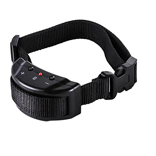 Dog No Bark Collar for Bark Control with 7 Levels Adjustable Sensitivity Control, Asypet Electric Anti Bark Shock Collar for 15-120lb Large and Medium Dogs