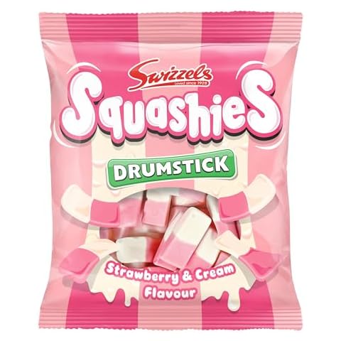 Swizzles Strawberry & Cream Squashies 140g Cover