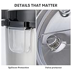 DUMOS 16-in-1 Electric Pressure Cooker 8 QT Stainless Steel Multi Cooker Electric for Pressure, Rice, Steamer, Yogurt Maker, Slow Cook, Sliver - Image 5