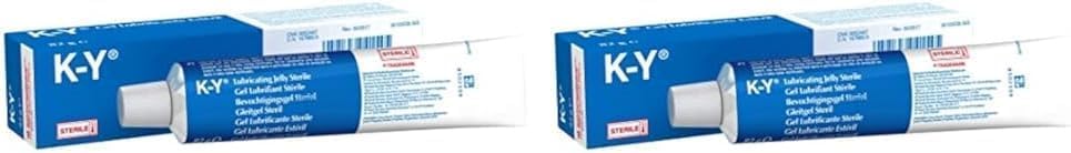 Lubricante - lubricante estéril en un tubo de 82 g - 1 paquete (1x82g tubo) (Paquete de 2)