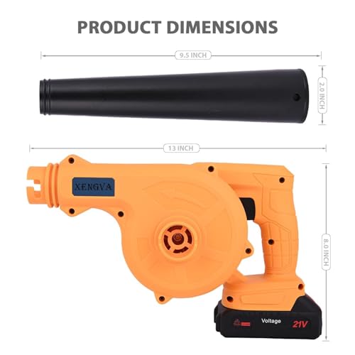 Image of Handheld Electric Portable Air Blower,Multipurpose Air Blower,Lightweight,Multifunctional Blower Gardening Works Computer Car Cleaning Corner Home Blower Machine Highly Useful for Clearing Dust (1)