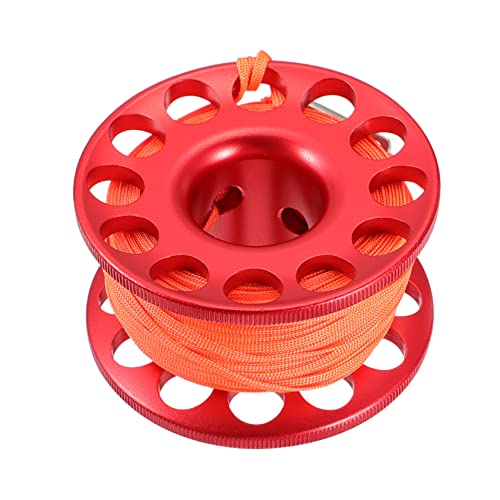 Garneck Sturdy Snap Clip -Winder for Scuba Diving Spool Reel Diving Finger Spool Buoy Reel Underwater Tools