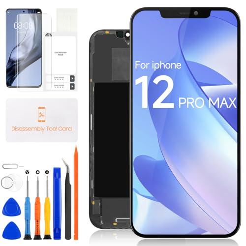 6.7C` iPhone 12 Pro Max LCDXN[p iPhone 12 Pro Max LCD fBXvC 3D ^b`XN[ fW^CU[ KX tAZu Cc[t A2342 A2410 A2411 A2412