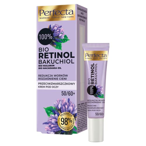Perfecta Bio Retinol Augen- und Augenlidcreme 50/60+, 15ml