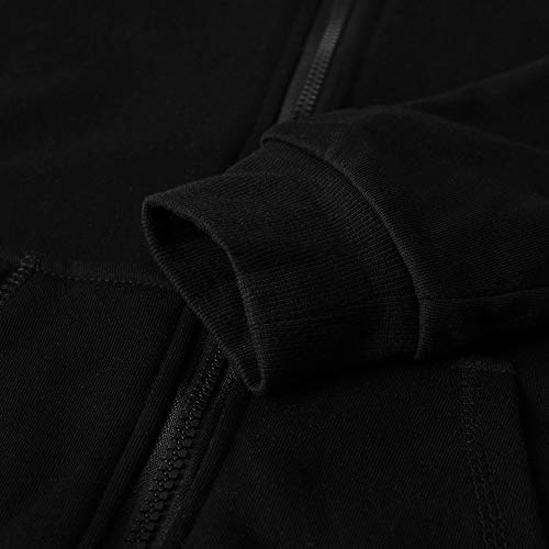 Image of Spring&Gege Boys Zip up Hoodie Soft Solid Classic Full Zip Hooded Sweatshirts for Kids (3-14 Years)