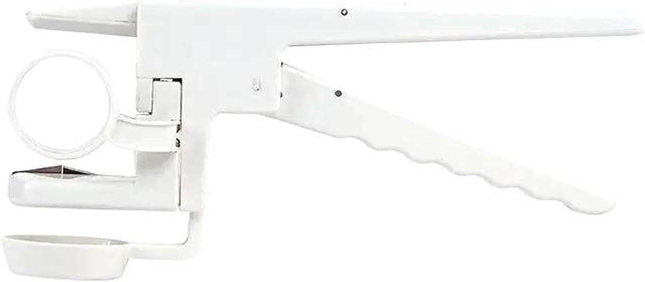Efficient Eggs Breaker Separator Stainless Steel Handheld Cracker with Ergonomic Handle for Preparation