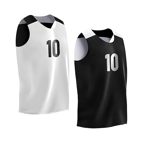 Reversible Basketball Jersey for Youth with Number | Individual Jersey