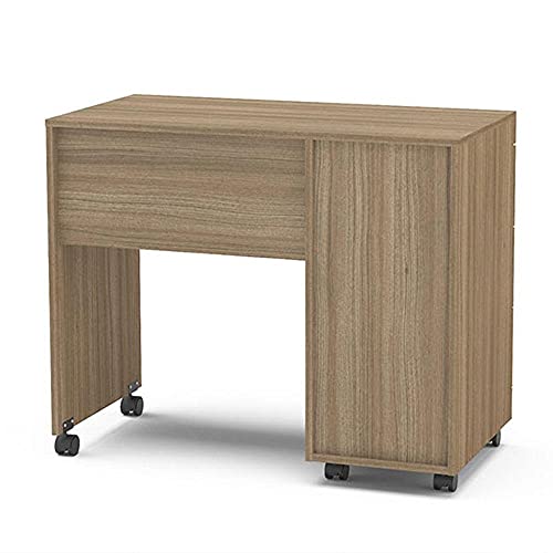 Escrivaninha Osaka 3 gavetas Castanho Politorno