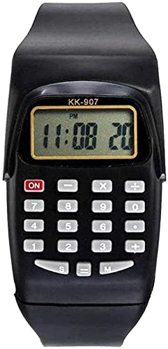 MBN Digital Black Calculator Watch for Kids|calculator watch for boys|digital watch for men Black (B09QQJ71PG) Amazon Price History, Amazon Price Tracker