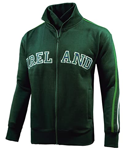 Malham USA Men's Double Collar Ireland Retro Jacket with Zipper - Main Image