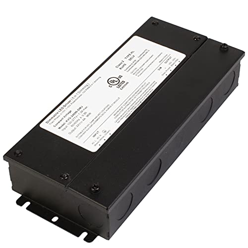 Image of 24v 96w Dimmable LED Driver, UL LISTED AC to DC ELV /MLV /TRIAC / 0-10v PWM / POTENTIOMETER POWER SUPPLY Compatible with Lutron and Levition
