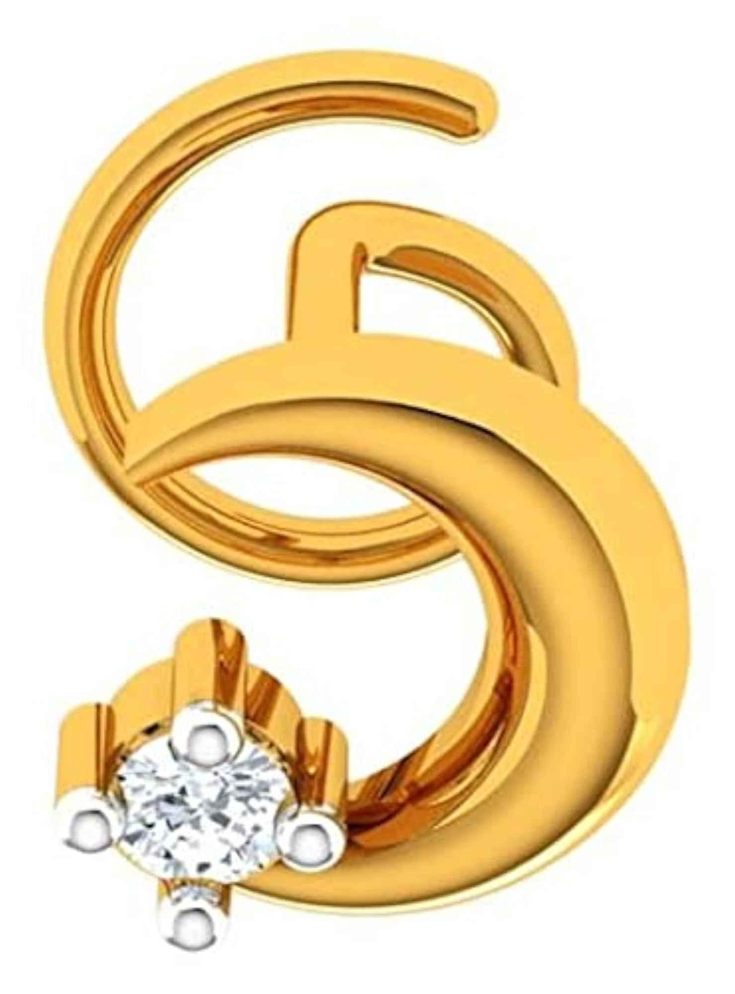 Women's 14K BIS Hallmark Yellow Gold Nose Pin