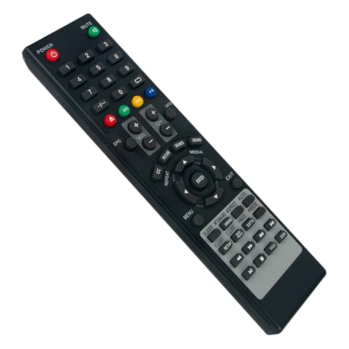 AIDITIYMI Replace Remote Control Compatible with AXESS LED TV/DVD SC-1312 SC-1512 SC-1912 SC-2212 SC-2412 SC-3222 SC-1311 SC-1511 SC-2411 SC-1511WHT