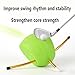 Golf Swing Training Aid - The Connector Golf Training Aid,Enhance Coordination & Muscle Memory, Suitable for All Skill Levels, Portable & Lightweight Desig (Green)