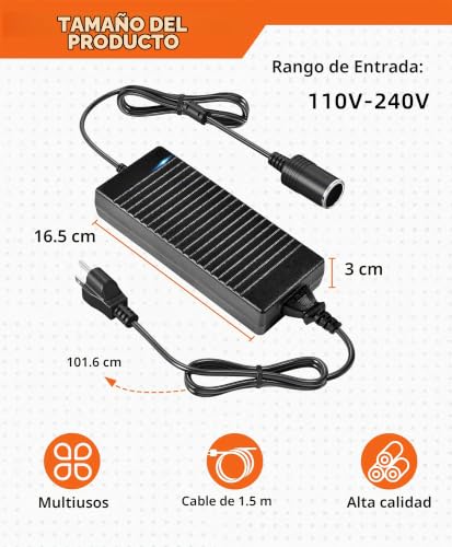 Convertidor de corriente para enchufe de carro a casa 2 Imagen adicional