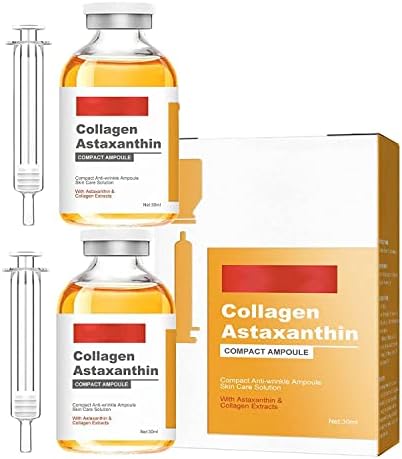 FirmTox Collagen Astaxanthin Lifting Ampulle – Anti-Aging Serum, 30 Ml, Für Sofortige Straffung