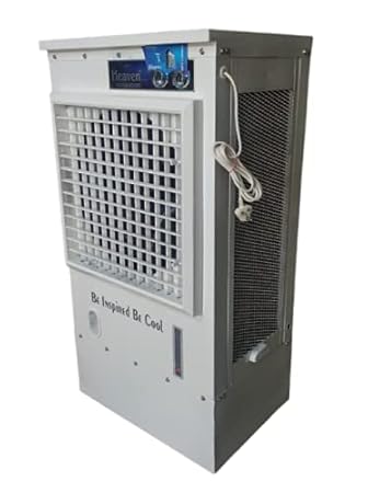 New Punjabi Furniture Stainless Steel Desert Air Cooler, White - Model35