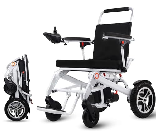 20,30miles 運転の間隔の長距離旅行サポート 280lbs、大人および高齢者のための軽量の Foldable 力の電気モーターを備えられた車椅子のための携帯用電気車椅子 (Size : 30miles)