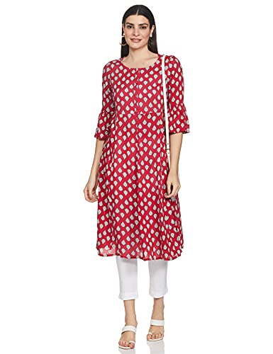 Image of Women's Rayon Classic Kurta
