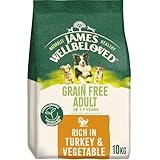 James Wellbeloved Dog Adult Hypoallergenic Dry Food Grain Free Turkey 10 kg