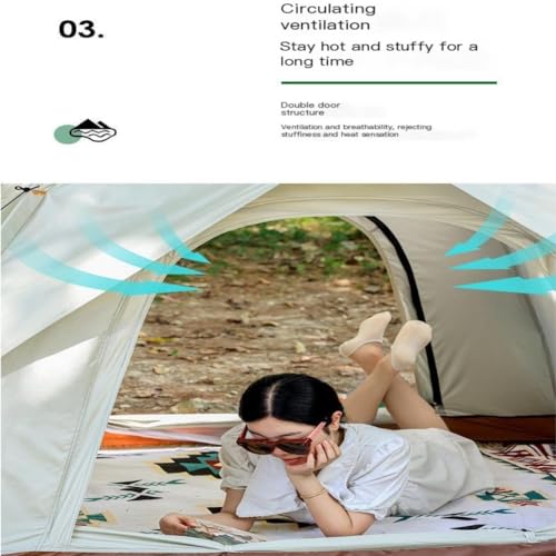 Carpa exterior amplia y ligera, automática y sin instalación miniatura 6