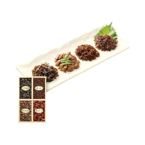 佃煮4種詰合せ 佃煮 セット あさり あみ さざめ昆布 あさげ三昧 日本料理 ギフト お祝い 贈答用 グルメ