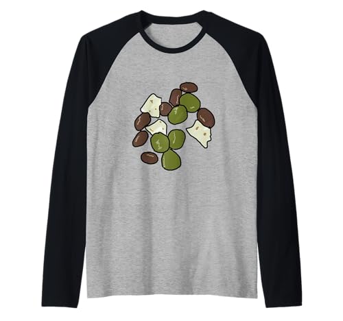 Feta-Käse und Oliven Raglan